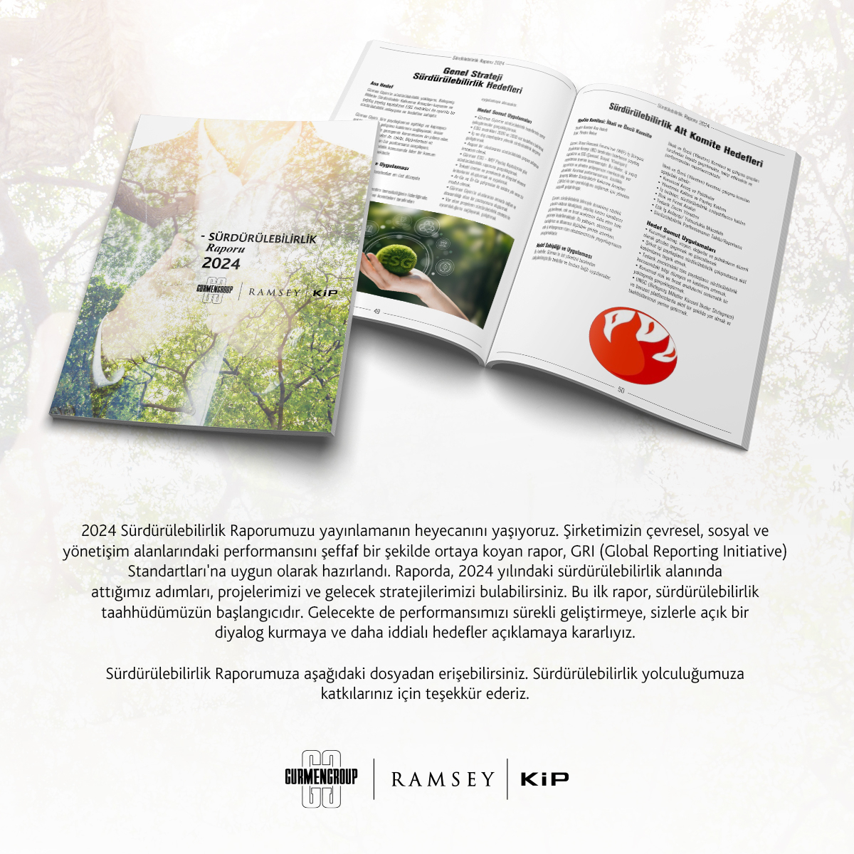 Gürmen Group 2024 Sürdürülebilirlik Raporu